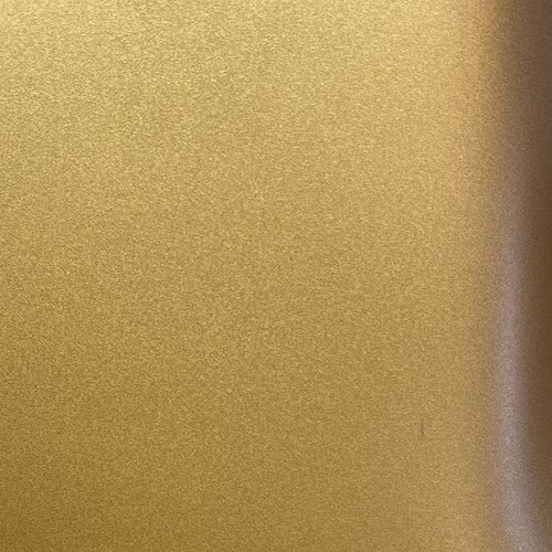 Campione di colore Oro per mobili da bagno, lavandini e vasche da bagno.