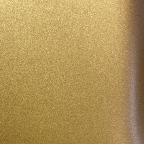 Muestra de color Oro para muebles de baño, lavabos y bañeras.