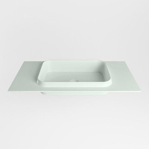RIDGE Greey Lavabo incasso solid surface 90cm. Posizione lavabo Centro.-2