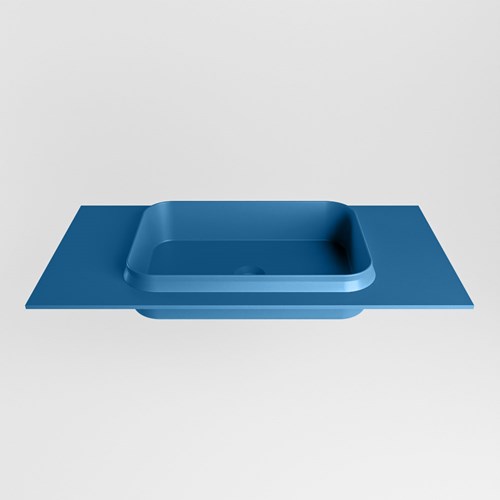 RIDGE Jeans Lavabo incasso solid surface 91cm. Posizione lavabo Centro.-2