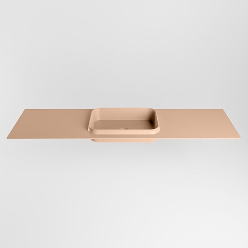 RIDGE Rosee Inset / Built-in Basin solid surface 170cm. Position basin Center.-2