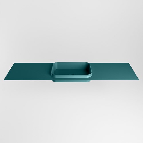RIDGE Smag Lavabo encastrado de solid surface 170cm. Posición del fregadero Centro.-2