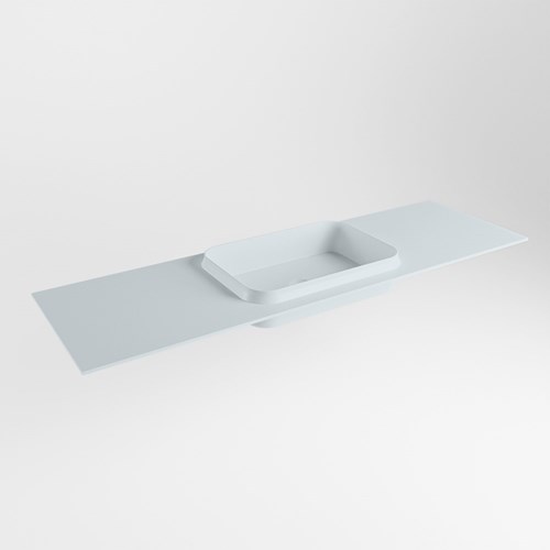 RIDGE Clay Inset / Built-in Basin solid surface 150cm. Position basin Center.