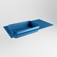RIDGE Jeans Lavabo encastrado de solid surface 91cm. Posición del fregadero Izquierda.