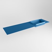 RIDGE Jeans Lavabo encastrado de solid surface 171cm. Posición del fregadero Derecho.