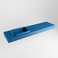 RIDGE Jeans Lavabo mural solid surface 181cm. Position lavabo Gauche.