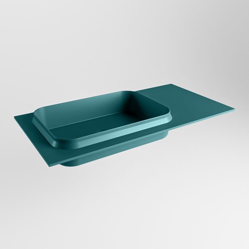 RIDGE Smag Lavabo incasso solid surface 91cm. Posizione lavabo Sinistra.