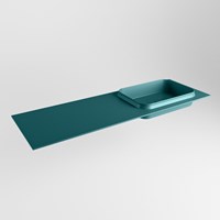 RIDGE Smag Lavabo incasso solid surface 140cm. Posizione lavabo Destra.