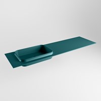 RIDGE Smag Inset / Built-in Basin solid surface 161cm. Position basin Left.