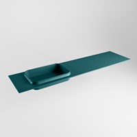 RIDGE Smag Lavabo incasso solid surface 181cm. Posizione lavabo Sinistra.