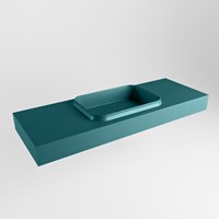 RIDGE Smag Lavabo sospeso à parete solid surface 130cm. Posizione lavabo Centro.