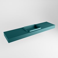 RIDGE Smag Lavabo mural solid surface 181cm. Position lavabo Centrée.