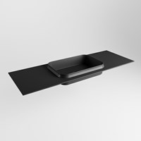 RIDGE Urban Lavabo encastrado de solid surface 130cm. Posición del fregadero Centro.