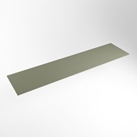TOP 46 Army solid surface Plan de travail 190cm. Épaisseur 0,9cm. Adapté pour le plan de travail | vasque À poser.-2