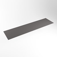 TOP 41 Dark Grey solid surface Waschtischplatten 161cm. Blattdicke 0,9cm. Top passend für Abdeckplatte | Waschbecken.-2