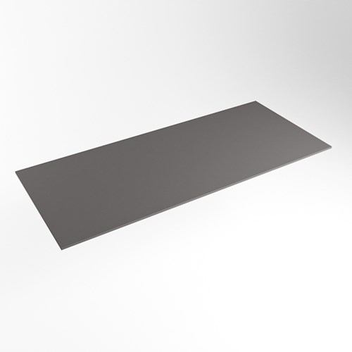 TOP 51 Dark Grey solid surface Plan de travail 121cm. Épaisseur 0,9cm. Adapté pour le plan de travail | vasque À poser.-2