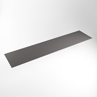 TOP 51 Dark Grey solid surface Countertop 221cm. Thickness 0,9cm. Suitable for countertop | countertop basin.-2