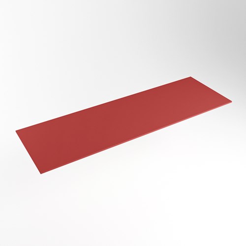 TOP 41 Fire solid surface Plan de travail 131cm. Épaisseur 0,9cm. Adapté pour le plan de travail | vasque À poser.-2