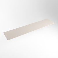 TOP 41 Linen solid surface Encimera 181cm. Espesor de la encimera 0,9cm. Encimera adecuada para lavamanos.-2