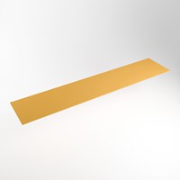 TOP 41 Ocher solid surface Plan de travail 200cm. Épaisseur 0,9cm. Adapté pour le plan de travail | vasque À poser.-2