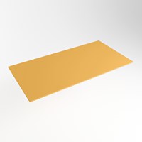 TOP 46 Ocher solid surface Plan de travail 91cm. Épaisseur 0,9cm. Adapté pour le plan de travail | vasque À poser.-2