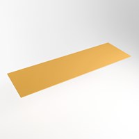 TOP 46 Ocher solid surface Encimera 151cm. Espesor de la encimera 0,9cm. Encimera adecuada para lavamanos.-2