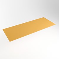 TOP 51 Ocher solid surface Waschtischplatten 130cm. Blattdicke 0,9cm. Top passend für Abdeckplatte | Waschbecken.-2
