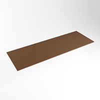 TOP 41 Rust solid surface Plan de travail 120cm. Épaisseur 0,9cm. Adapté pour le plan de travail | vasque À poser.-2
