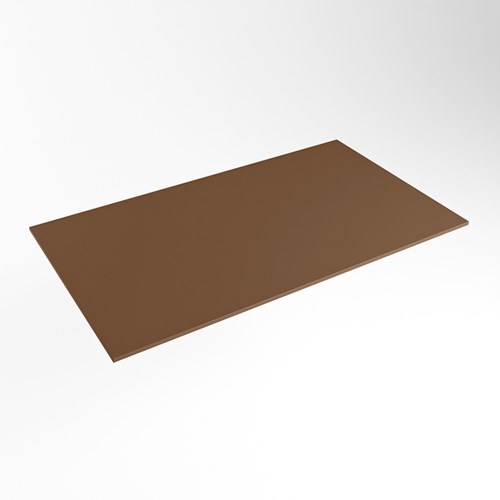 TOP 46 Rust solid surface Encimera 80cm. Espesor de la encimera 0,9cm. Encimera adecuada para lavamanos.-2