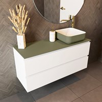 TOP 41 Army solid surface Countertop 110cm. Thickness 0,9cm. Suitable for countertop | countertop basin.
