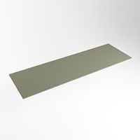 TOP 23 Army solid surface Plan de travail 131cm. Épaisseur 0,9cm. Adapté pour le plan de travail | vasque À poser.