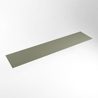 TOP 23 Army solid surface Plan de travail 190cm. Épaisseur 0,9cm. Adapté pour le plan de travail | vasque À poser.