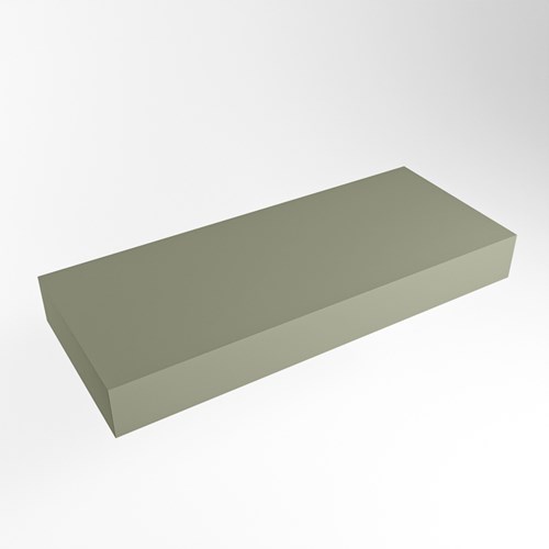 TOP 23 Army freihängendes solid surface Waschtischplatten 101cm. Blattdicke 12cm. Blatt geeignet für Waschbecken.