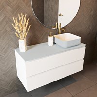 TOP 46 Clay solid surface Countertop 111cm. Thickness 0,9cm. Suitable for countertop | countertop basin.