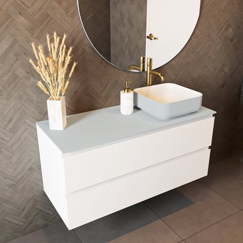 TOP 46 Clay solid surface Countertop 111cm. Thickness 0,9cm. Suitable for countertop | countertop basin.