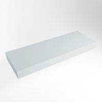 TOP 46 Clay solid surface sospeso mensola 130cm. Spessore 12cm. Adatto per lavabo da appoggio.