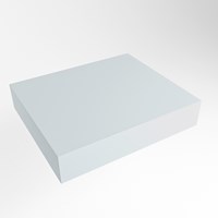 TOP 51 Clay solid surface étagère suspendu 61cm. Épaisseur 12cm. Convient pour une vasque à poser.