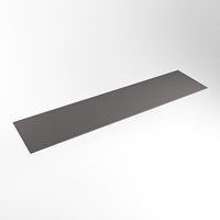 TOP 23 Dark Grey solid surface Countertop 171cm. Thickness 0,9cm. Suitable for countertop | countertop basin.