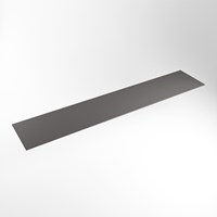 TOP 23 Dark Grey solid surface Piani di lavoro 210cm. Spessore 0,9cm. Adatto per il piano di lavoro | lavabo d'appoggio.