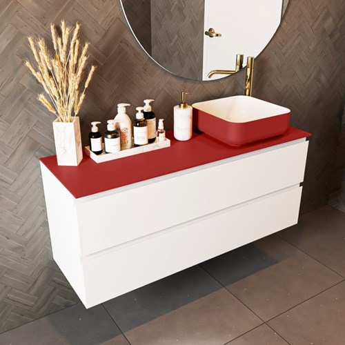 TOP 41 Fire solid surface Countertop 120cm. Thickness 0,9cm. Suitable for countertop | countertop basin.