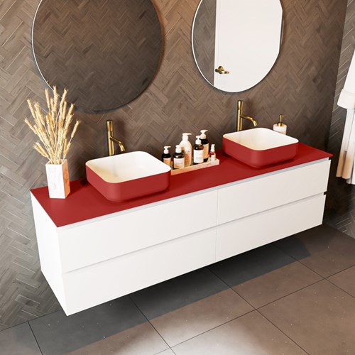 TOP 46 Fire solid surface Countertop 180cm. Thickness 0,9cm. Suitable for countertop | countertop basin.