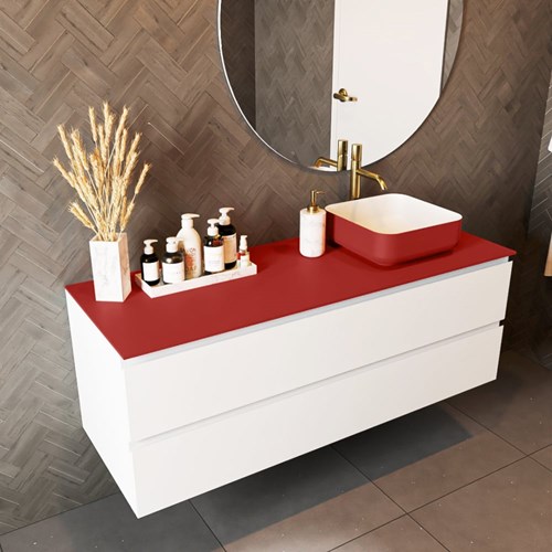 TOP 51 Fire solid surface Countertop 141cm. Thickness 0,9cm. Suitable for countertop | countertop basin.
