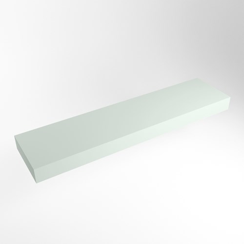 TOP 41 Greey solid surface sospeso mensola 170cm. Spessore 12cm. Adatto per lavabo da appoggio.