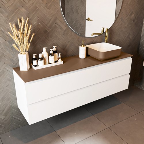 TOP 41 Rust solid surface Piani di lavoro 150cm. Spessore 0,9cm. Adatto per il piano di lavoro | lavabo d'appoggio.