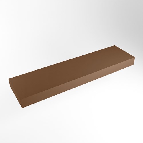 TOP 30 Rust freihngendes solid surface Waschtischplatten 161cm. Blattdicke 12cm. Blatt geeignet fr Waschbecken.