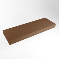 TOP 51 Rust freihängendes solid surface Waschtischplatten 150cm. Blattdicke 12cm. Blatt geeignet für Waschbecken.