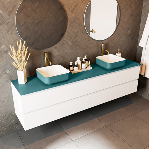 TOP 46 Smag solid surface Piani di lavoro 201cm. Spessore 0,9cm. Adatto per il piano di lavoro | lavabo d'appoggio.