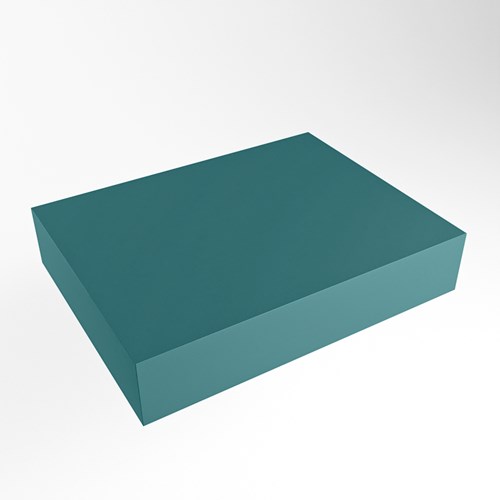 TOP 46 Smag Encimera suspendido de solid surface 61cm. Espesor de la encimera 12cm. Encimera adecuada para lavamanos.