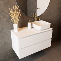 TOP 46 Talc solid surface Countertop 90cm. Thickness 0,9cm. Suitable for countertop | countertop basin.