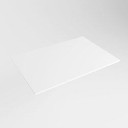 TOP 30 Talc solid surface Encimera 61cm. Espesor de la encimera 0,9cm. Encimera adecuada para lavamanos.